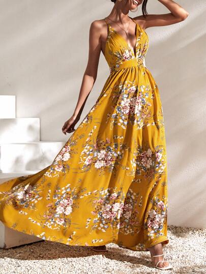 Vestido Feminino Flowers Boho