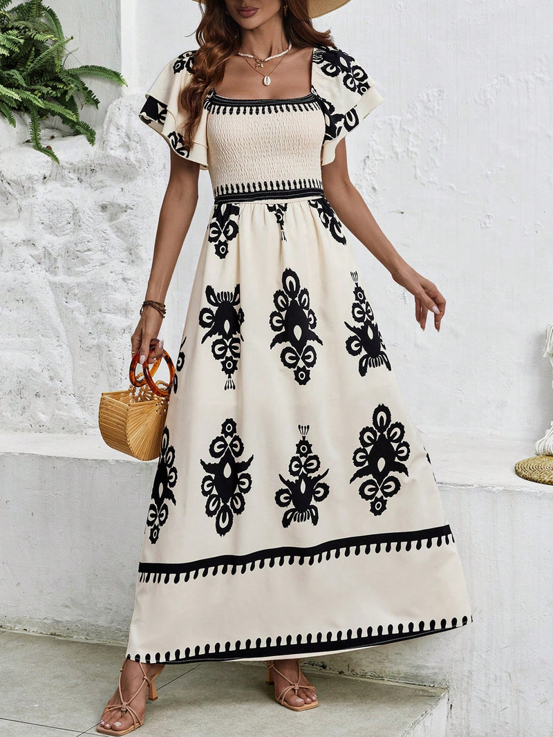 Vestido Feminino Arabesca Boho