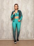 Conjunto Feminino Fitness Degradê Flórida